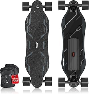 Campus V3 Series/Envy Electric Skateboard with Remote, Top Speed Up to 29 Mph, 4 Speed Smooth Braking, Easy Carry Handle Design, Suitable for Adults & Teens
