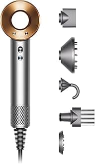 Dyson Supersonic Hair Dryer, Nickel/Copper - International Version
