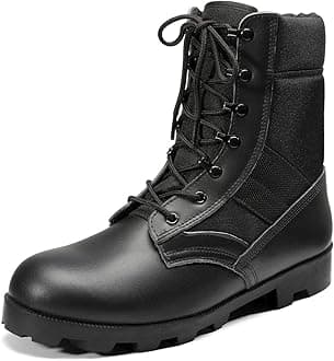 KaiFengMens Military Tactical Army Boots for Men Lightweight Jungle Boots