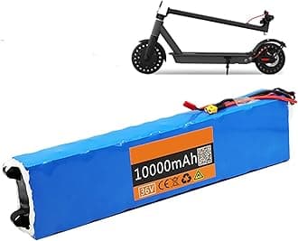 36V Li-Ion Battery, 10Ah/12Ah/14Ah 36 Volt Li Ion Electric Scooter Battery, with BMS+ Charger, for Electric Scooter M365,10ah