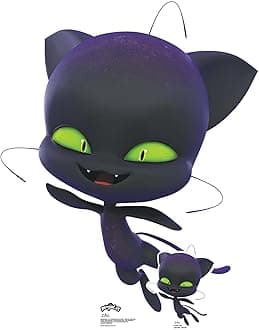 Star Cutouts SC4205 Plagg Kwami Star Mini Cardboard Cut Out Height 93cm Miraculous: Tales of Ladybug & Cat Noir