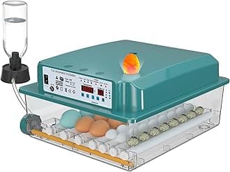 Incubators for Hatching 36 Eggs with Automatic Egg Turning and Humidity Monitoring - 4 Automatic Incubation Modes for Chicken Duck Goose Pigeon