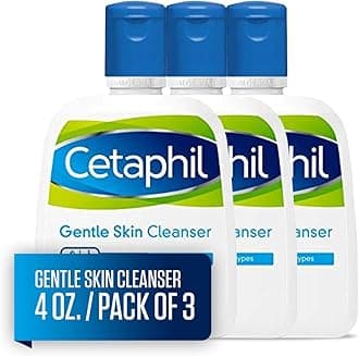 Cetaphil Gentle Skin Cleanser, 4 fl oz (Pack of 3)