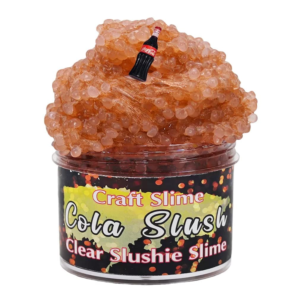 FLINPEX Butter Slime Kit Cloud Slime DIY Unmixed Snow Rice Slime kit for Girls, Education Party Favor Gift and Birthday, Slime kit for Boys, Slime Kits, Fluffy, Soft, 70ml 2.5Oz （Brown）