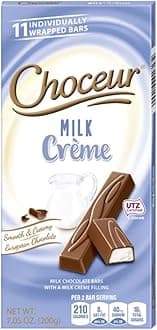 Choceur Smooth & Creamy European Chocolate 7.1oz (200g (Milk Crème)