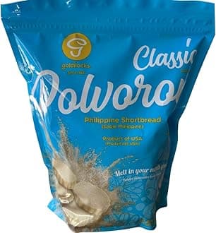 Goldilocks Polvoron Philippine Shortbread, Classic Flavor, Product of USA, 20 PCS (567 grams)