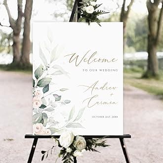 Wedding Welcome Sign, Our Wedding Sign, Welcome To Our Wedding Sign, Wedding Signs For Ceremony And Reception, Welcome Wedding Signs, Minimalist Sign For Wedding #10