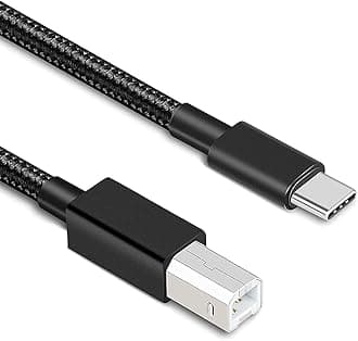 rts High Speed USB 2.0 Type C USB C Printer Cable (1.5M) USB C to B, Scanner Cable Printer Cable to USB C MIDI Cable for Yamaha Casio Digital Piano MIDI Controller DJ MacBook Pro, Air, Fax Machine