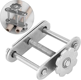 20pcs Control Tubing Clamps Hose Clamps Iron-Plated Water-Stop Clamp Rubber Tube Spiral Clamp Pipe Hose Fixing Clip Swivel Screw Compressor