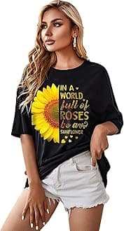 London Hills Women's Cotton Oversized Fit T-Shirt