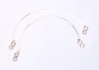 ADDGRIP Gold Color, Transparent Chain, Ear Chain for Earrings, Invisible Ear Chain, Ear Chain, Ear Chain for Women, Earring Chain for Heavy Earrings, (Only Buy from ADDGRIP Seller) - 1 Set of 2 Pairs