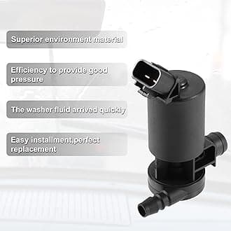 X AUTOHAUX Car Windshield Washer Pump for Windscreen Washing System 85280-30040 855420-0950 for Toyota Land Cruiser 2008-2011