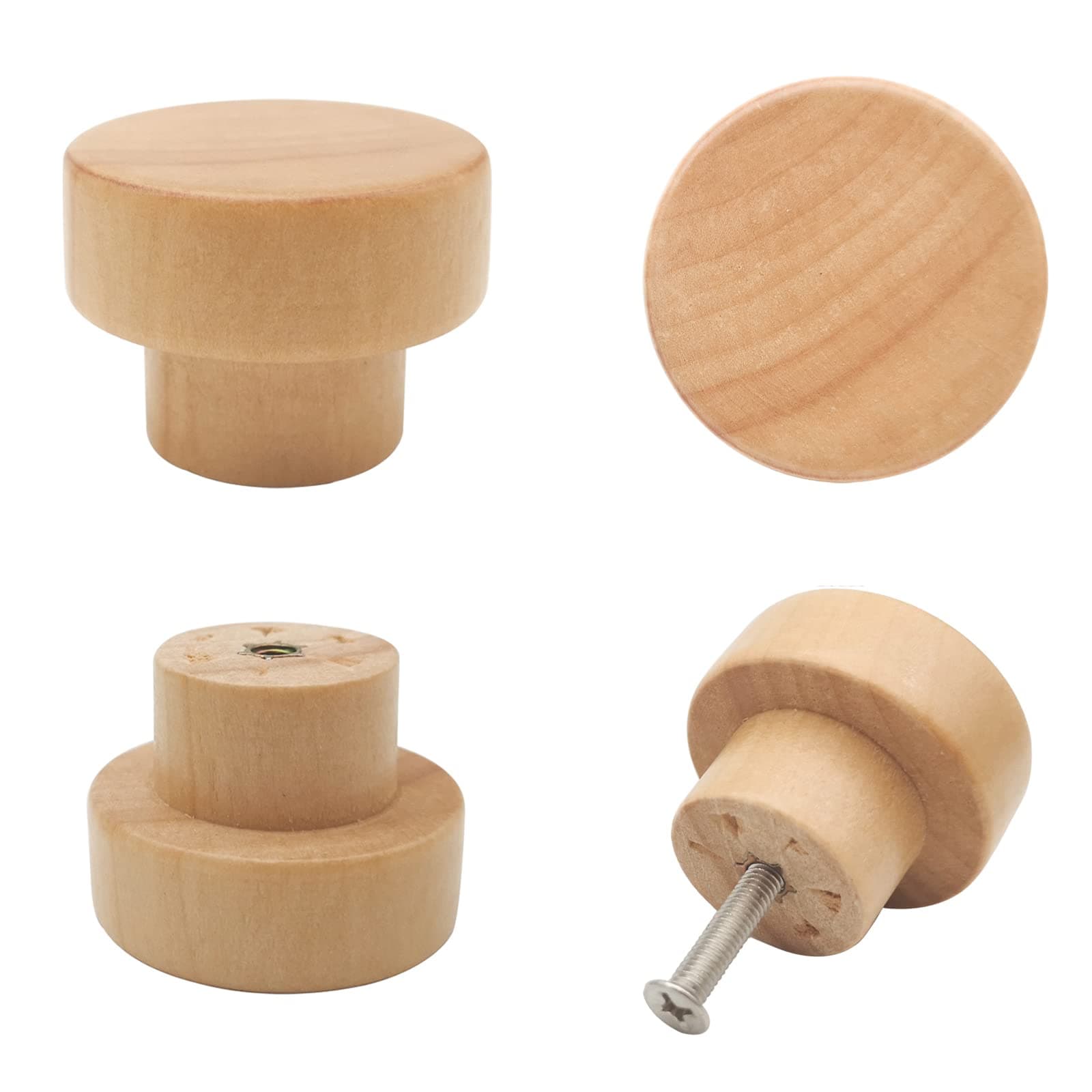 Natural Wood Knobs