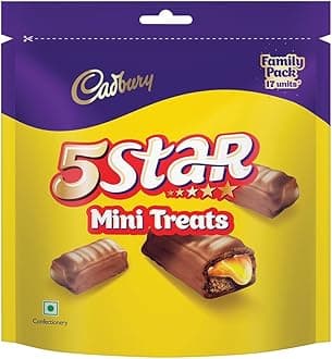 Cadbury 5 Star Mini Treats Chocolate Bars, 166.6 g