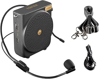 MF3 Portable Voice Amplifier Precise Voice Pick-up and Effective Anti-Howling, Flexible Wearing Methods, and Pretty Low Weight