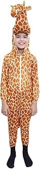 ITSMYCOSTUME Costume Giraffe Zoo Costume Dress Animal Kids Fancy Dress| Animal Fancy Dress For Boys & Girls