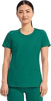 Cherokee Womens Infinity Crew Neck Scrubs Shirt