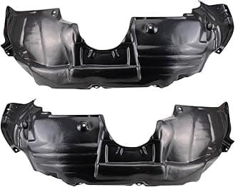 Inner Fender Liner Set Compatible with 2009-2012 Toyota Venza TO1248157 TO1249157