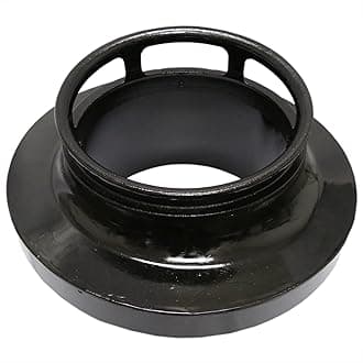 Leyso Chinese Wok Range Adapter/Reducer with 13-Inch Cast Iron Rim - Convert The Large Wok Well to Smaller Size (20" to 13")