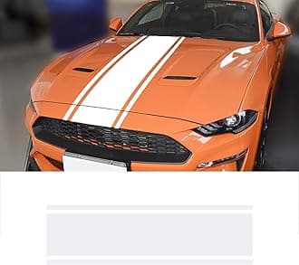 Car Hood Decal Sticker DBS006 Universal Hood Racing Body Side Vinyl Modified Stripe Exterior Decal Decoration White