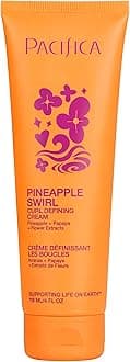 Beauty Pineapple Swirl Curl Defining Cream, 100% Vegan & Cruelty Free, 4 Fl Oz