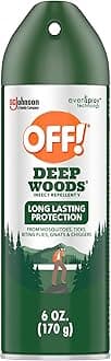 Deep Woods Insect Repellent Aerosol, Bug Spray with Long Lasting Protection from Mosquitoes, 6 oz (Pack of 12)