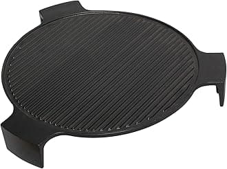 Cast Iron Plate Setter for Extra Large Big Green Egg,19.5" Cooking Surface Heat Deflector Smoking Stone for BGE Accessories Parts fit XL Big Green Egg