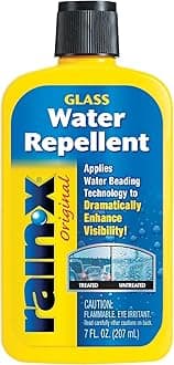 Rain-X Original Glass Water Repellent 207ml 800002243 Exterior Window Glass Water Repellent Treatment for Improved Visibility in All Weather Conditions Including Rainy Weather