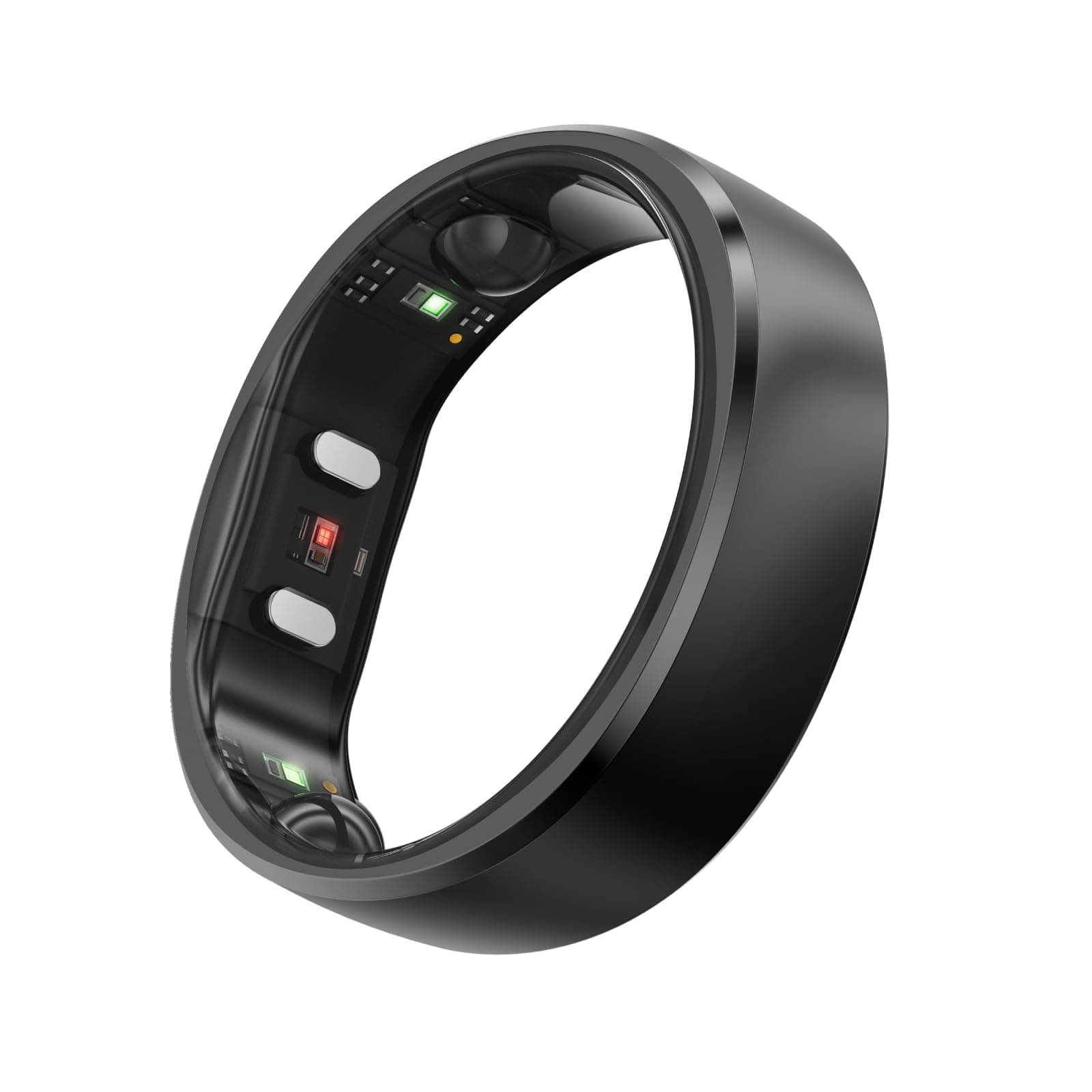 RingConn Gen 2, World’s First Smart Ring with Sleep Apnea Monitoring, No APP Subscription, 12-Day Battery Life, Stress/Heart Rate/Women's Health Tracker, Android & iOS Compatible (Black, Size 11)