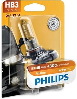 Philips 0730067 9005-PR HB3 Premium 60W Bulb, Yellow