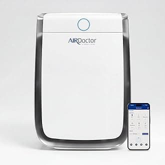 - AIRDOCTOR AD3500 Smart App Air Purifier. Cleans Bedrooms, Large Rooms Up to 2,520 ft2. Remove Allergens, Smoke, Dust, Mold, Pet Hair, Odors, Pollen. Hospital-Grade UltraHEPA, Premium Carbon Filtration