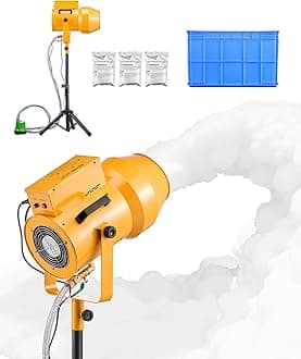VEVOR Foam Machine, 1200 W Party Foam Cannon, Foam Maker with 3 Packs of Foam Powder, Foam Party Machine with 20 Gal Water Tank, for Backyard, Pool, Outdoor Events, Birthdays, Celebrations & Party