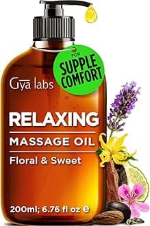 Relaxing Massage Oil - 6.76 Fl Oz - Massage Oil For Deep Relaxation And Daily Wellness - Fast-Absorbing And Non-Greasy Formula, Non-Gmo And Cruelty-Free