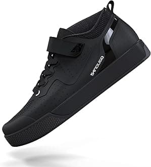 SANDUGOCycling Shoes for Men Mountain Bike MTB Cycle Shoes,Suitable Mountain Biking Downhill Enduro Indoor Exercise Bike, Compatible with Peloton Shimano SPD 2 Bolts Pedals