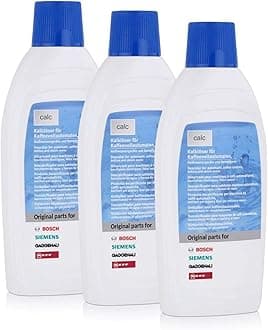 3 x Bosch Siemens descaler, limescale remover liquid, 500 ml, coffee machines