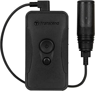 Transcend DrivePro Body 60 Body Camera | Full HD 1080P | Sony STARVIS™ | 2 Yrs Warranty |IP67 |WiFi |Black | TS64GDPB60A