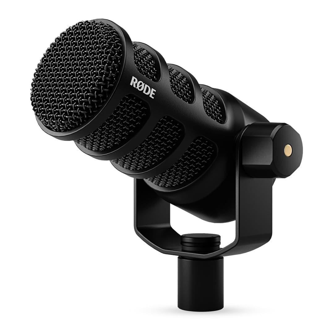 Podmic USB Versatile Dynamic Broadcast Microphone with XLR and USB Connectivity for Podcasting, Streaming, Gaming, Music-Making and Content Creation
