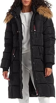 CANADA WEATHER GEAR Women L. Long Bubble Jkt-c Parka (pack of 1)