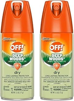 Deep Woods Dry Aerosol Insect Repellant, 2.5 Ounce (2 Count)