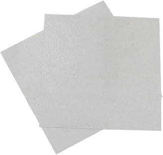 Universal microwave oven mica sheet accessory that can be cut to any size.