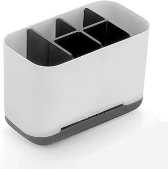 XMART India Plastic Razor Shaving Kit and Toiletries Cosmetics Organizer,Toothbrush Caddy, Bathroom Toothbrush Toothpaste Tube Holders Organizer Container Stand Storage Box for Easy-Store(Black)