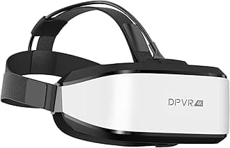 DPVR E3S Softstrap Virtual Reality Headset, VR Set for Business of Egg Seats Headset, VR Simulator Riders, Moto, Time Machine 6 Seats and VR Flying, VR Headsets Not for Personal User
