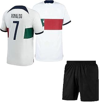 Sports Soccer Home kit Boys Football Jersey with Shorts