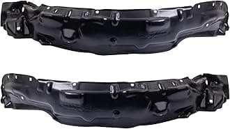 TRQ Front Inner Fender Liner Set Compatible with 1995-2000 Toyota Tacoma TO1248110 TO1249110
