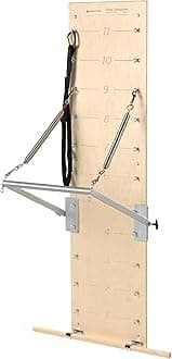 Pilates Springboardwith Push-Through Bar and Medium Resistance Springs