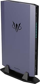 AtomMan G7 Ti Gaming Mini PC Barebone with Intel Core i9-14900HX,24 Cores/32 Threads|NVIDIA GeForce RTX 4070 Graphics(8GB DDR6),HDMI 2.1&USB4|3xUSB Type A| RGB LED |Wifi7&BT5.4(NO RAM/SSD/OS)