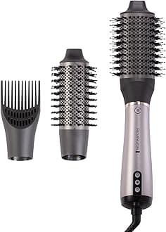 PROluxe You Adaptive Air Styler - Hair Dryer Hot Brush with Oval & Round Brushes, Root Boost, StyleAdapt Technology, AS9880