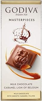 Godiva Masterpiece Caramel Milk Chocolate, 86g
