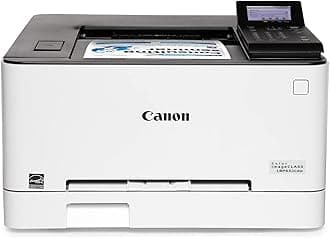 Canon imageCLASS LBP632Cdw - Wireless Duplex Color Laser Printer, Single Function, Home Office, Mobile Ready, 22 PPM Color, White