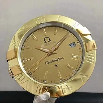 AGH - O Constellation Luxury mega Wall Clock with Date - Gold